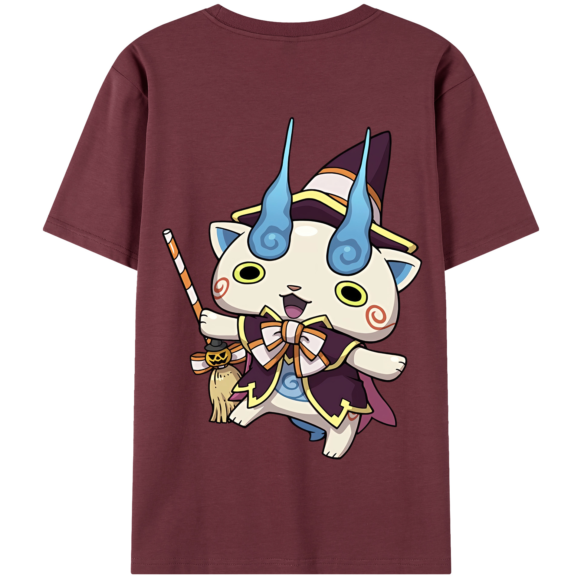 （画像用） 妖怪ウォッチ Yo-kai Watch 綿100％半袖Tシャツ（背面プリント）